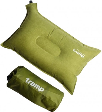 Подушка самонадувная Tramp комфорт UTRI-012  Хаки фото