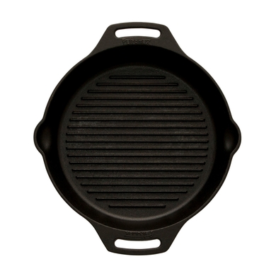 Сковорода-гриль чугунная Petromax Grill Fire Skillet с ручками-петлями от 30 до 35 см  Черный фото