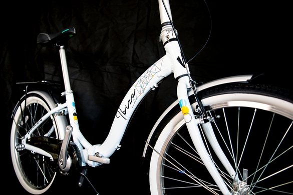Велосипед міський жіночий Winner Ibiza 24”  Білий фото