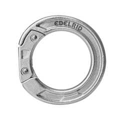 Кольцо-карабин Edelrid Cupid Steel 44 мм  Серебро фото
