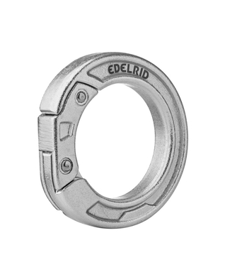 Кільце-карабін Edelrid Cupid Steel 44 мм  Серебро фото