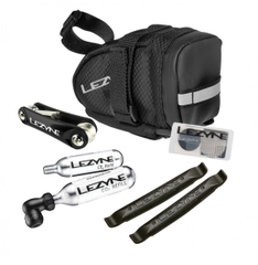 Велосумка под седло Lezyne M Caddy CO2 Kit с набором инструментов  Черный фото
