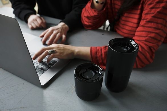 Термостакан Klean Kanteen Rise Tumbler 473 мл  Чорний фото