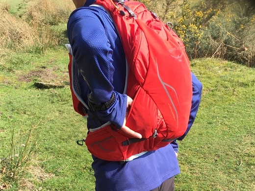 Рюкзак для бега Osprey Duro 15 л  Красный фото