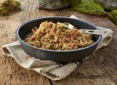 Макарони з лісовими грибами і соєвим рагу Trek'n Eat   фото