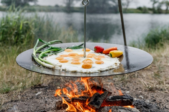 Планча-гриль підвісна Petromax Hanging Fire Bowl   фото