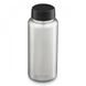Бутылка для воды Klean Kanteen Wide Loop Cap від 0.8 до 1.9 л  Серебро фото