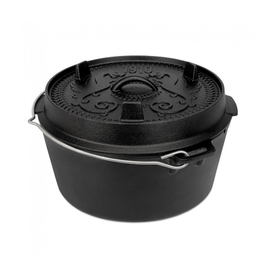 Казан-жарівня чавунна Petromax Dutch Oven 7,5 л (лімітована версія)  Чорний фото