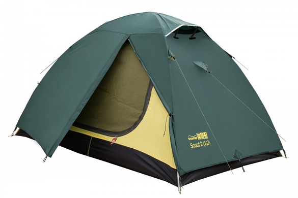 Палатка Tramp Scout  Зелёный фото