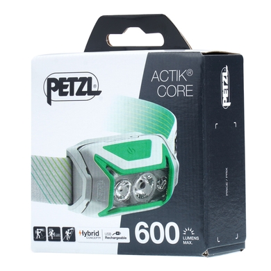 Налобный фонарь Petzl Actik Core 600 лм  Зелёный фото