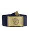 Ремінь Fjallraven Canvas Brass Belt 4 см  Синий фото high-res